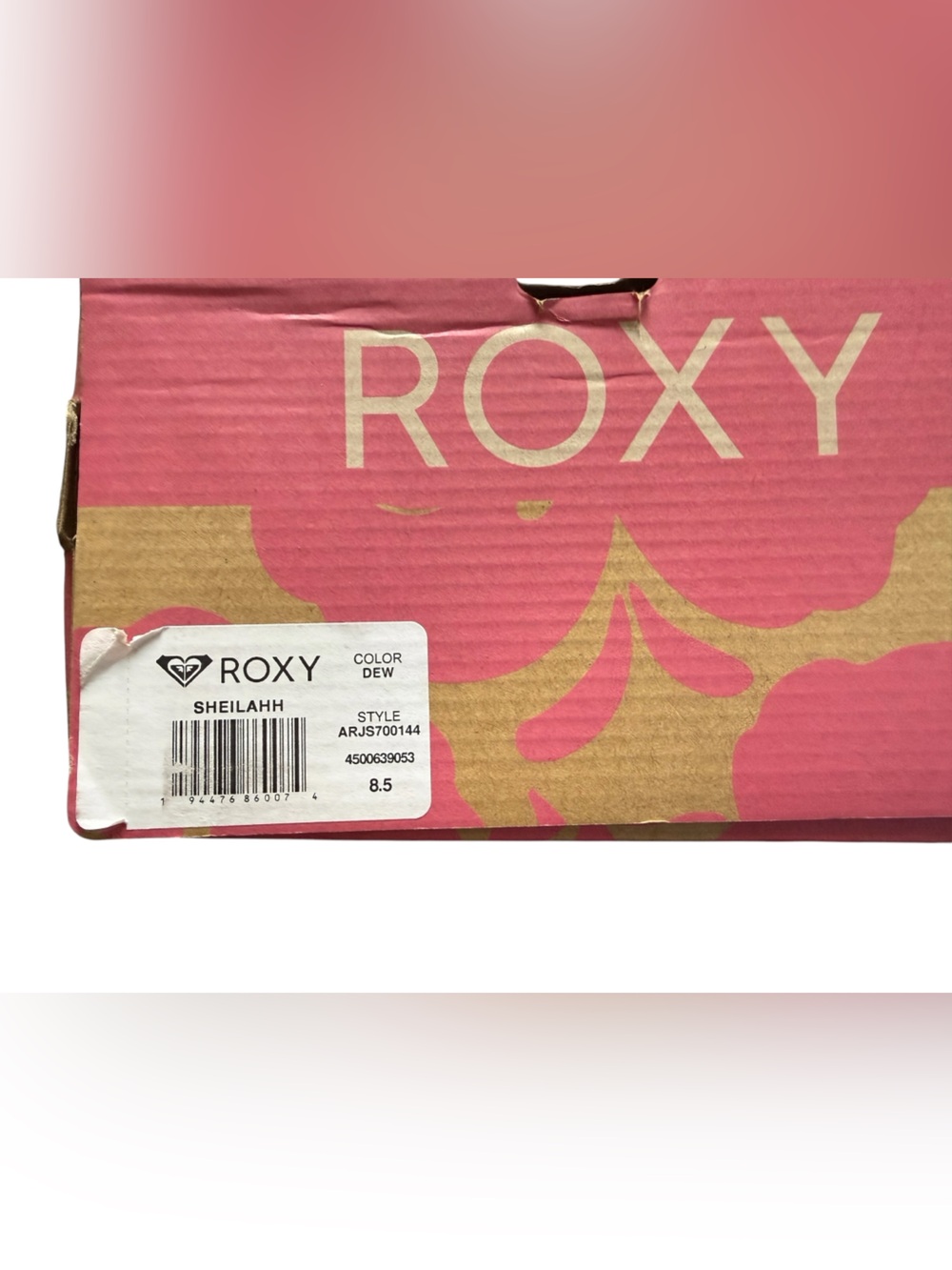 Roxy Tie-Dye Sheilahh Low-Top Platform Sneakers - Pink & Purple - Picture 4 of 6